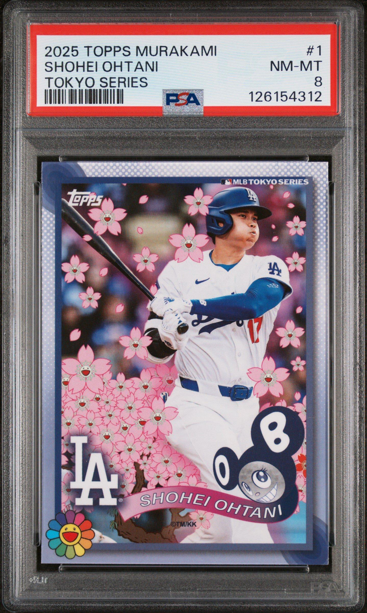 2025 Topps Takashi Murakami + Mlb World Tour Tokyo Series 1 Shohei