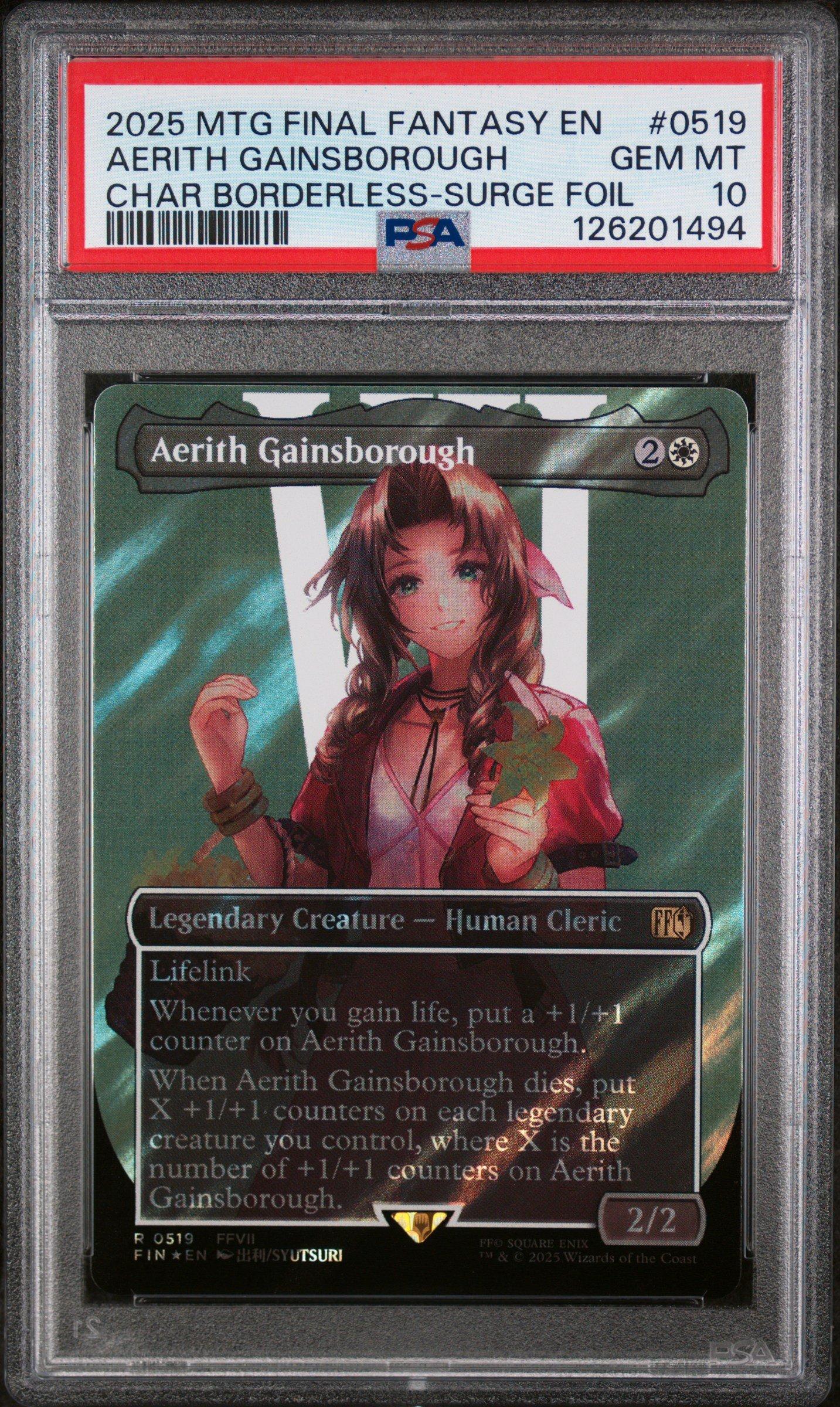2025 Magic The Gathering Final Fantasy 0519 Aerith Gainsborough