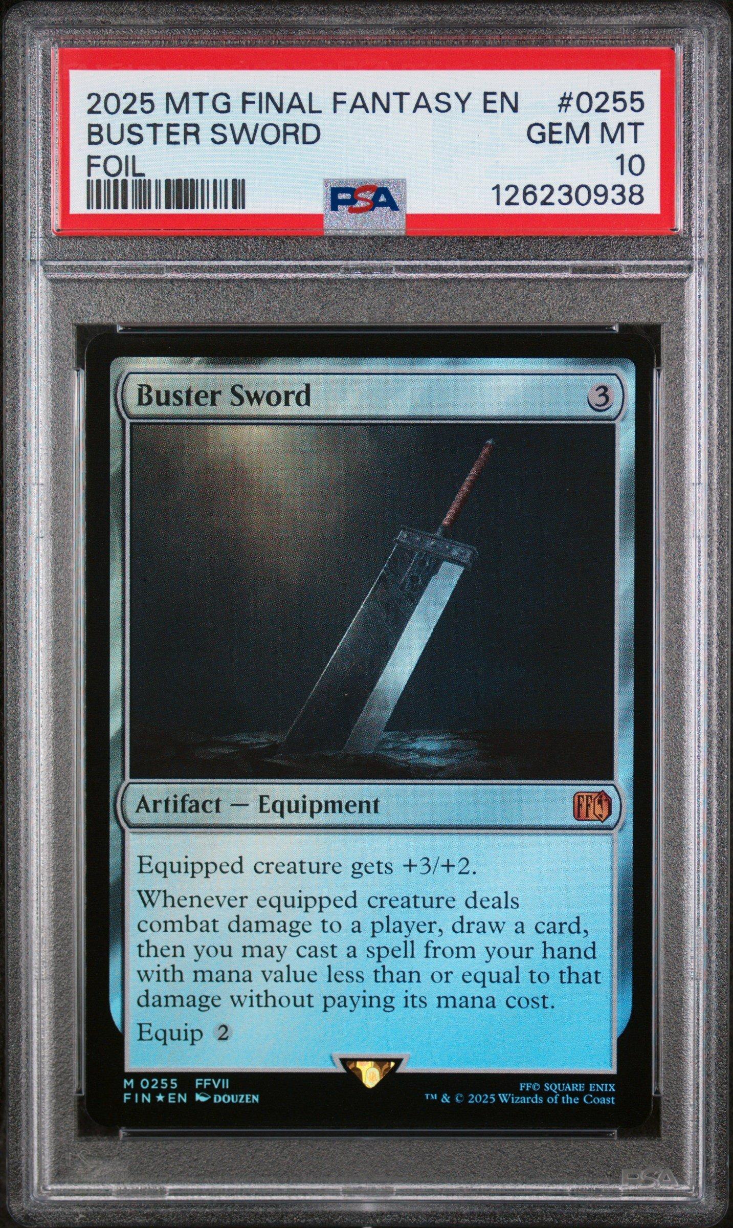 buster sword mtg card Buster Sword : r/mtg