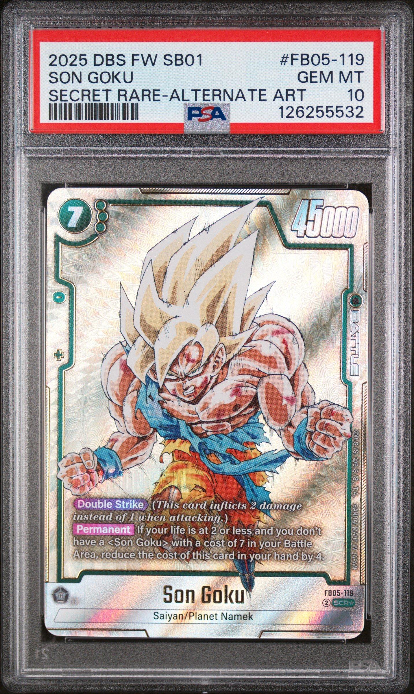 2025 Dragon Ball Super Card Game Fusion World Manga Booster 01