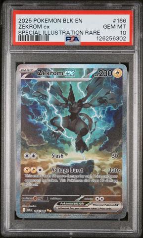 2025 Pokemon Japanese Sv11b-black Bolt 169 Zekrom Ex Special Art