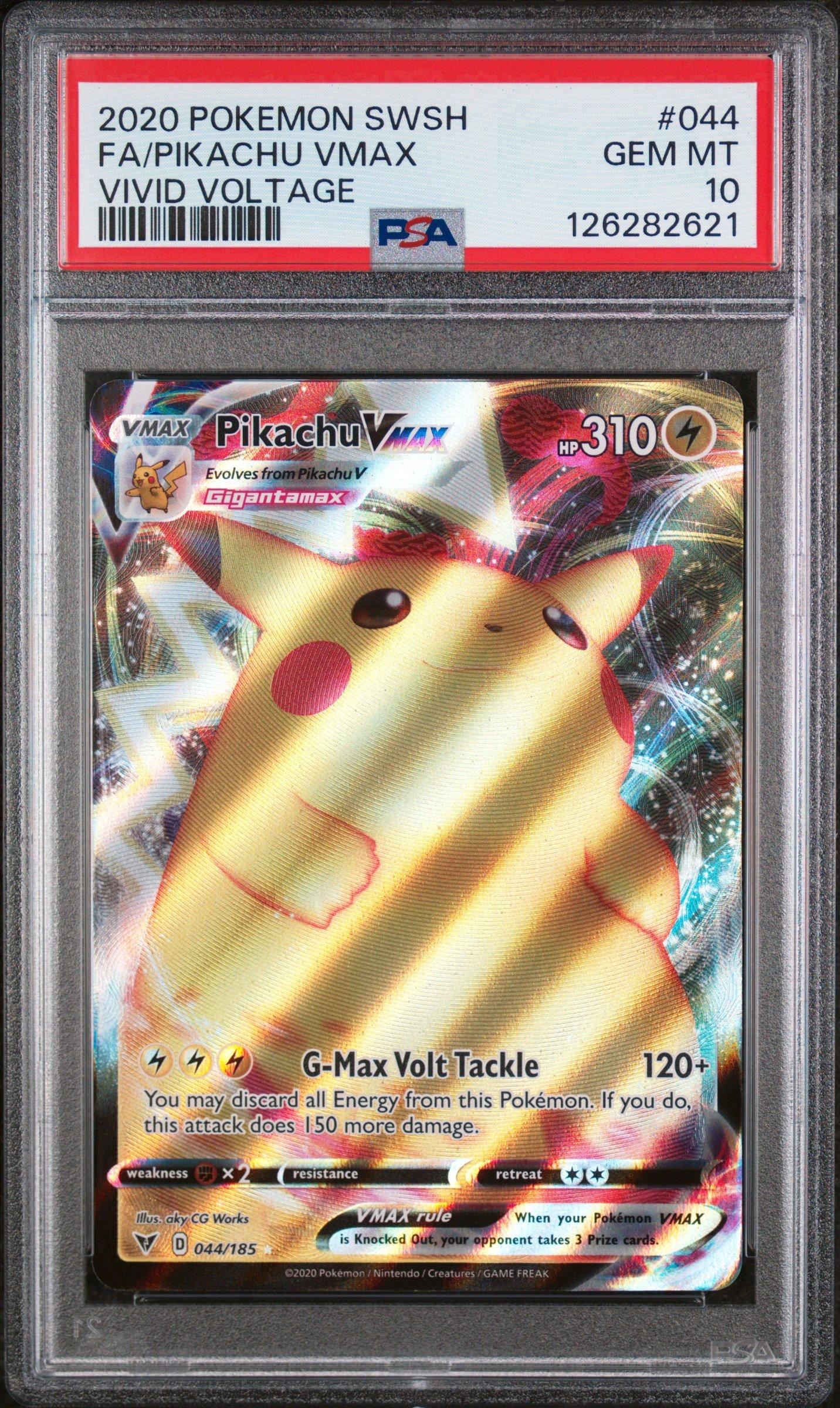 2020 Pokemon Sword & Shield Vivid Voltage 044 Full Art/pikachu
