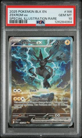 2025 Pokemon Japanese Sv11b-black Bolt 169 Zekrom Ex Special Art