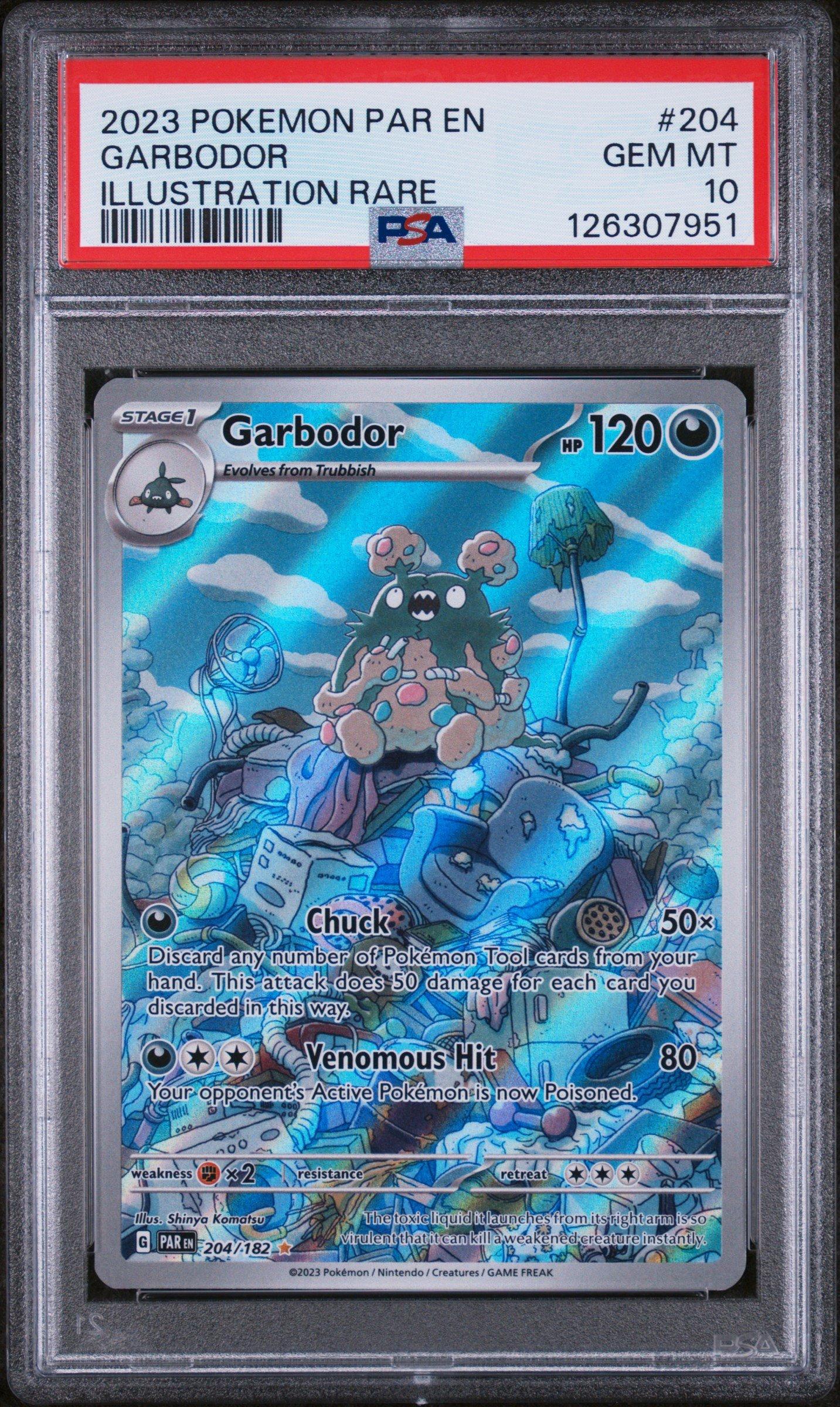 pokemon garbodor card POKMON CARD GAME S7D 030/067 RR Garbodor V