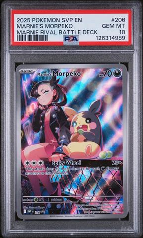 2025 Pokemon Svp En-sv Black Star Promo 206 Marnie's Morpeko