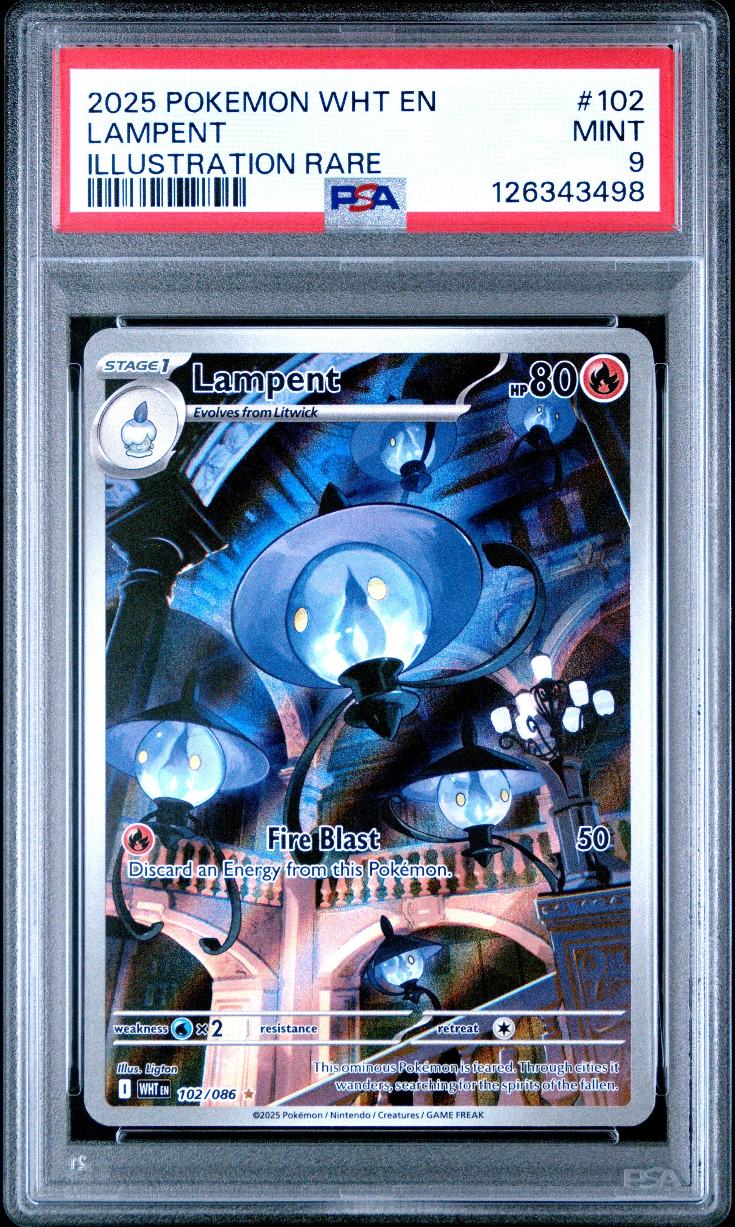 pokemon lampent card Lampent Card Prices & Value 2026
