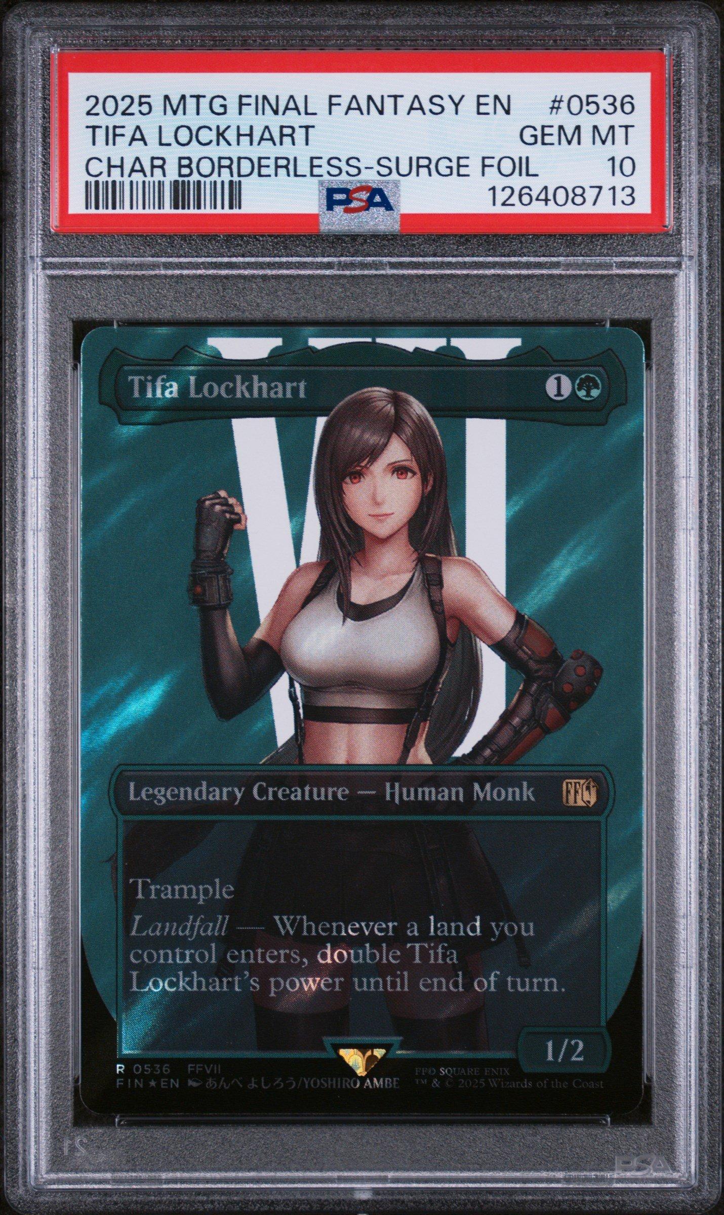 2025 Magic The Gathering Final Fantasy 0536 Tifa Lockhart