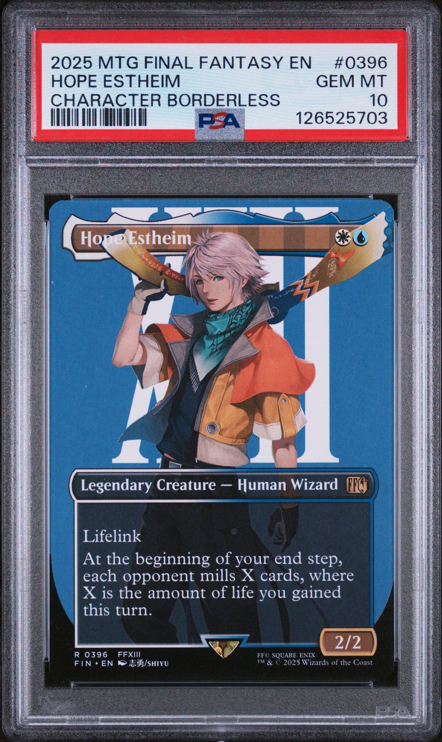 mtg hope final fantasy Sleeves Terra Herald of (105) Hope Estheim MTG - Magic: