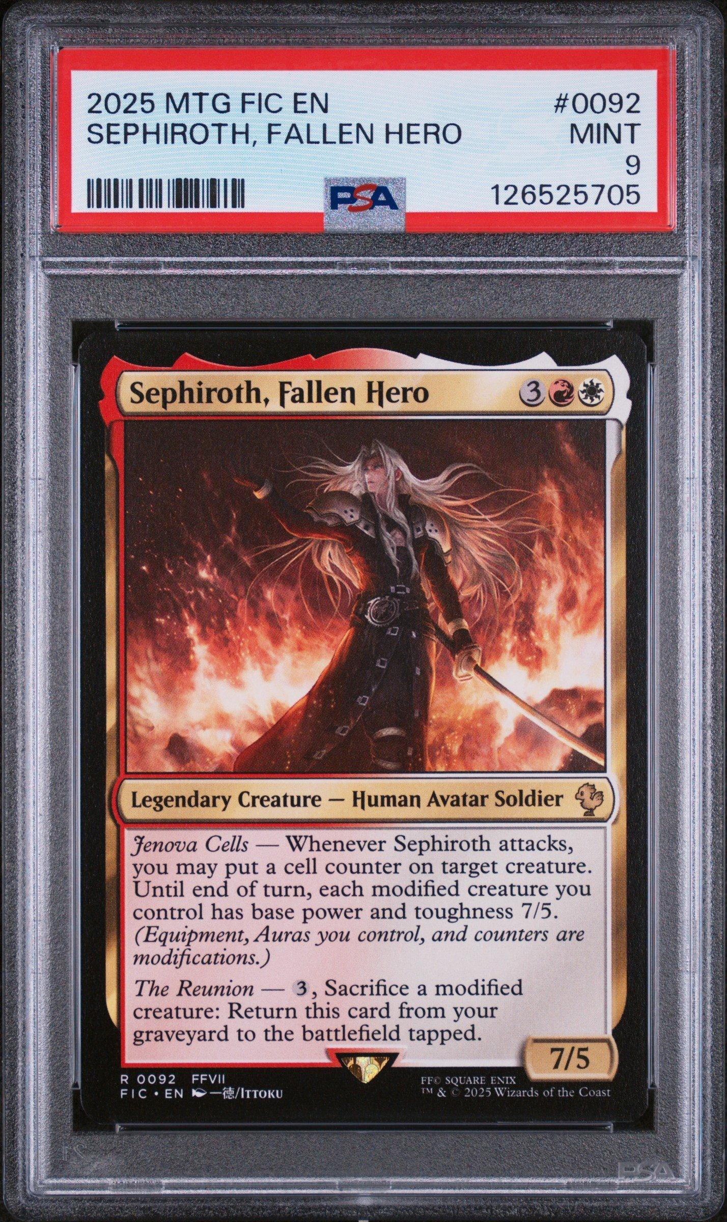 final fantasy mtg sephiroth Sephiroth, Planet's Heir