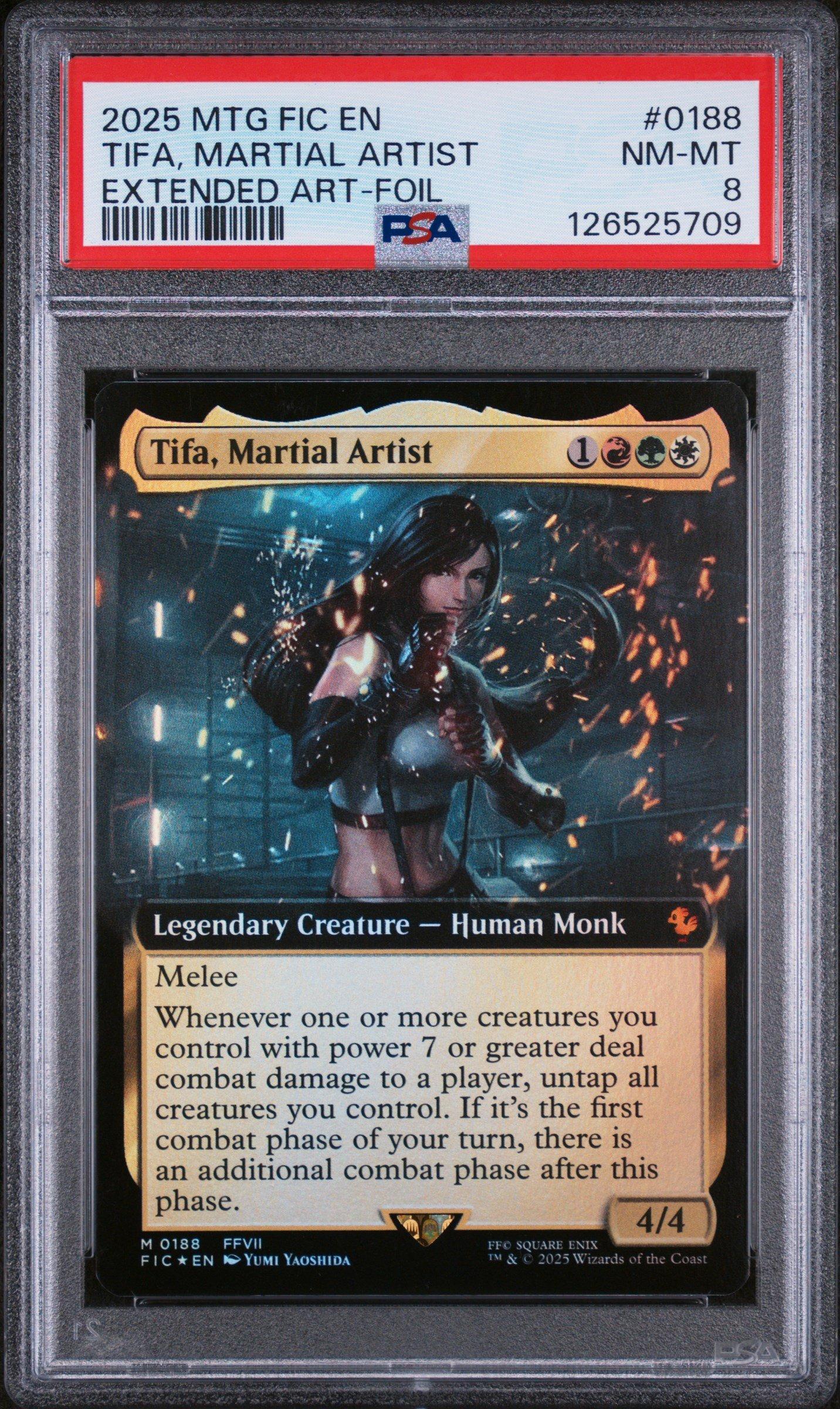 2025 Magic The Gathering Final Fantasy Commander 0188 Tifa