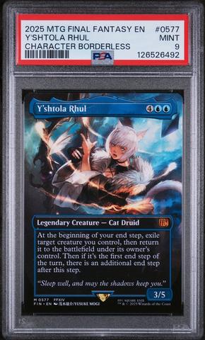 2025 Magic The Gathering Final Fantasy 0577 Y'shtola Rhul Artist