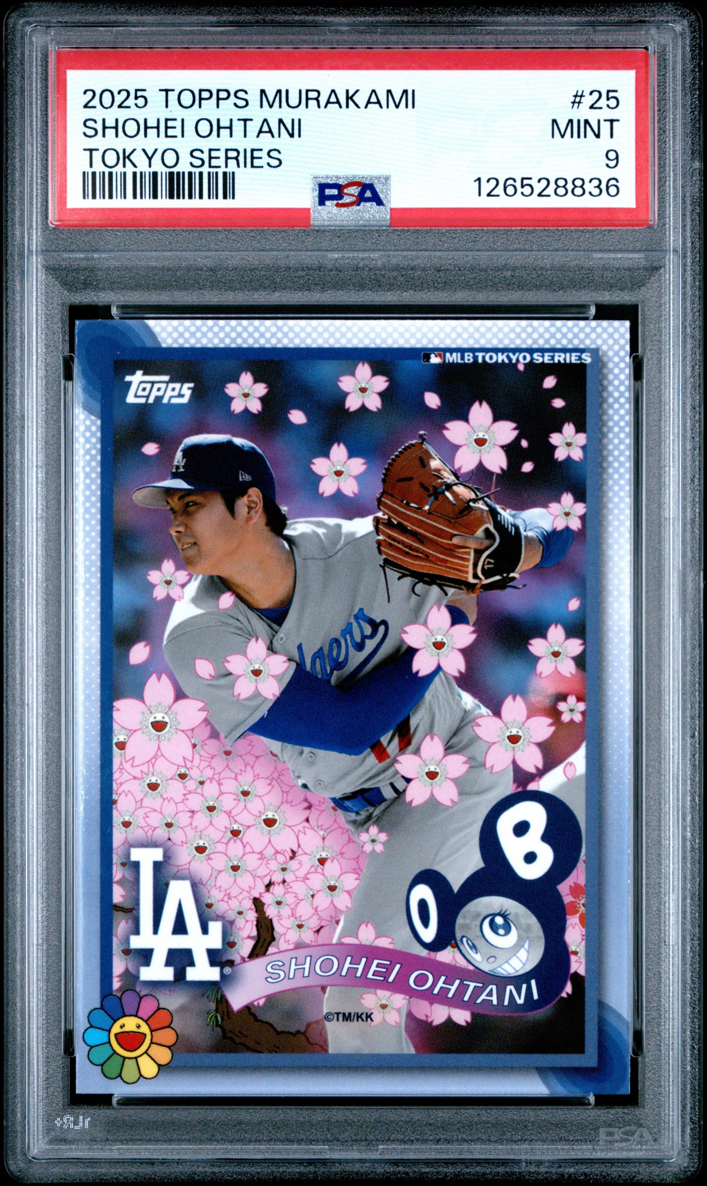 2025 Topps Takashi Murakami + Mlb World Tour Tokyo Series 25