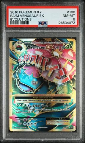M Venusaur EX #2 Evolutions 230 HP psa9 M Venusaur-EX Evolutions