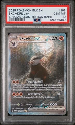 2025 Pokemon Blk En-black Bolt 166 Zekrom Ex Special