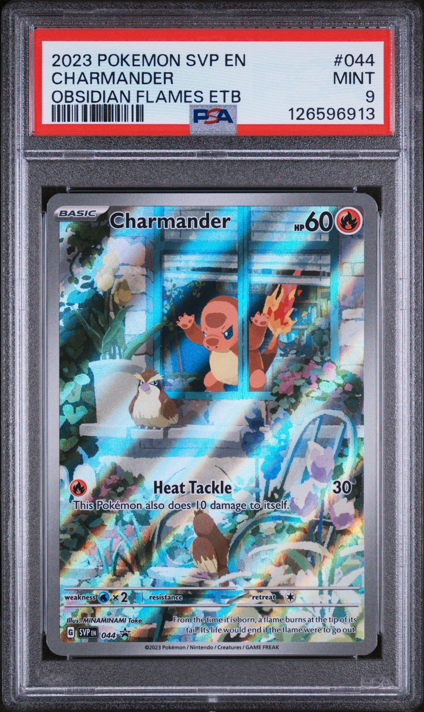 2023 Pokemon Svp En-sv Black Star Promo 044 Charmander Obsidian