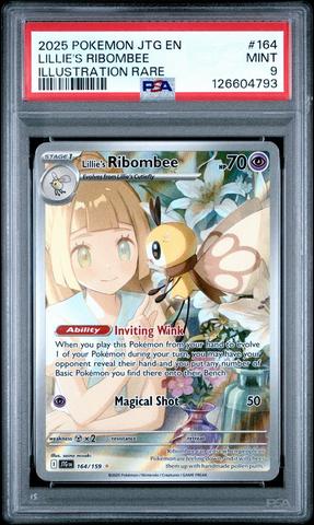 2025 Pokemon Jtg En-journey Together 164 Lillie's Ribombee