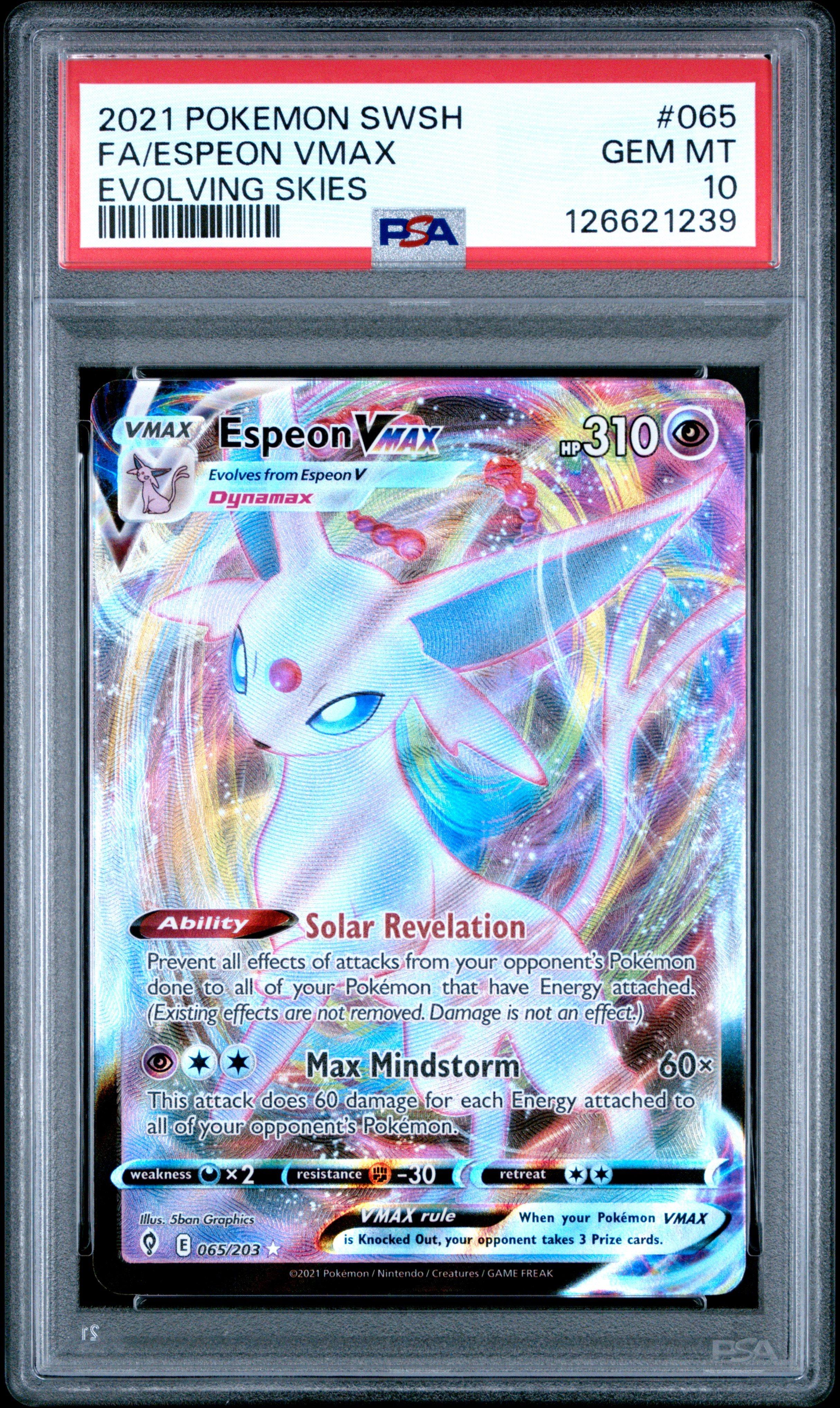 espeon vmax pokemon card value - 065/203 - Ultra Rare - Sword & Shield Colorless Retreat Cost this is the sleeper that