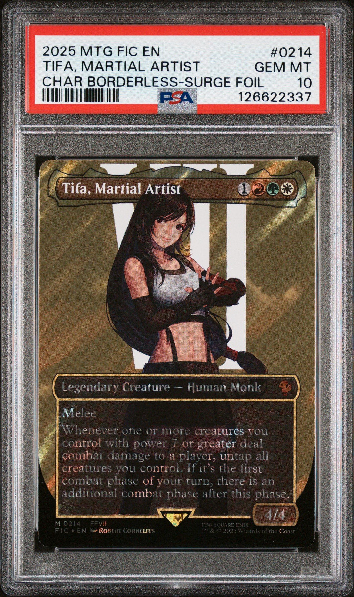 2025 Magic The Gathering Final Fantasy Commander 0214 Tifa