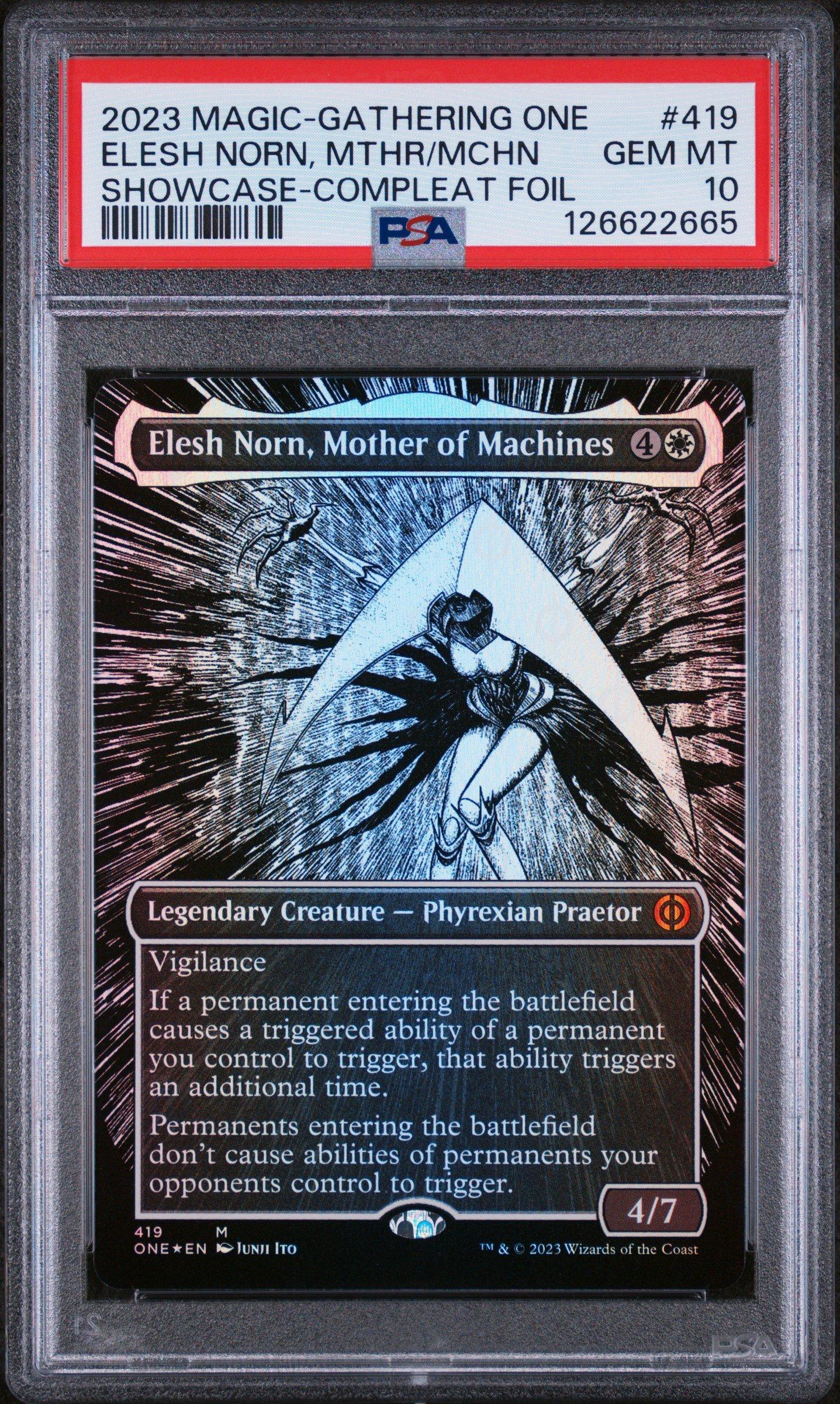 2023 Magic The Gathering Phyrexia: All Will Be One 419 Elesh Norn