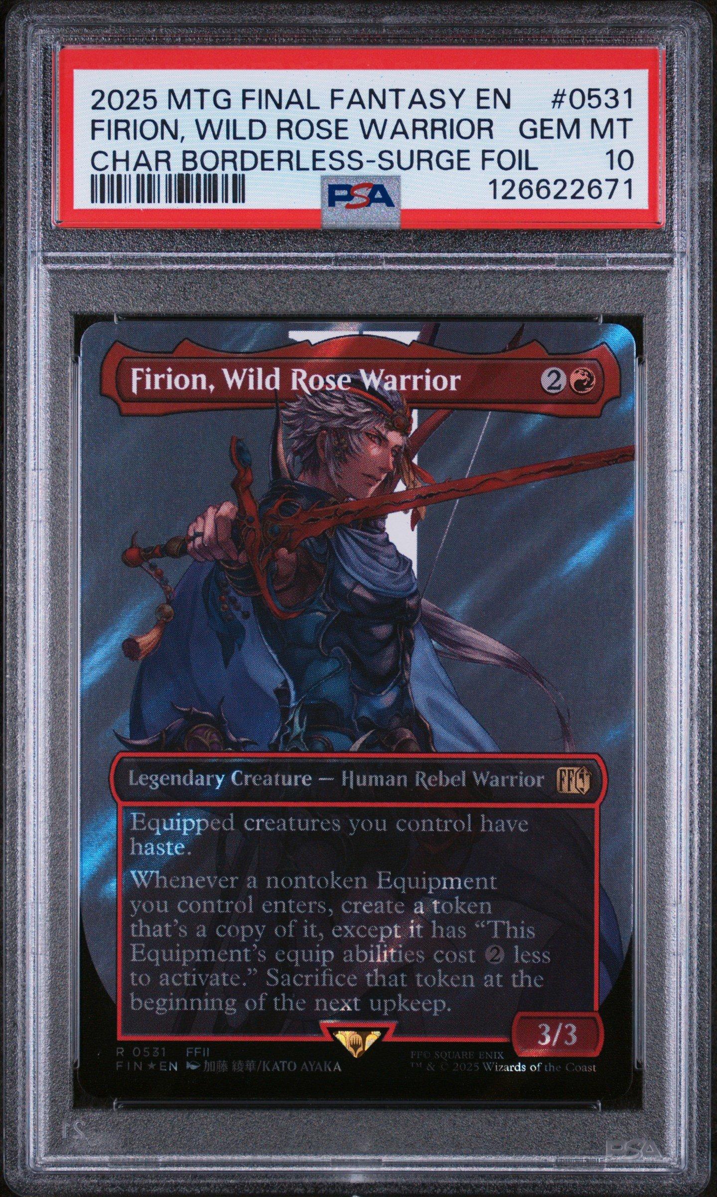 2025 Magic The Gathering Final Fantasy Commander 0214 Tifa