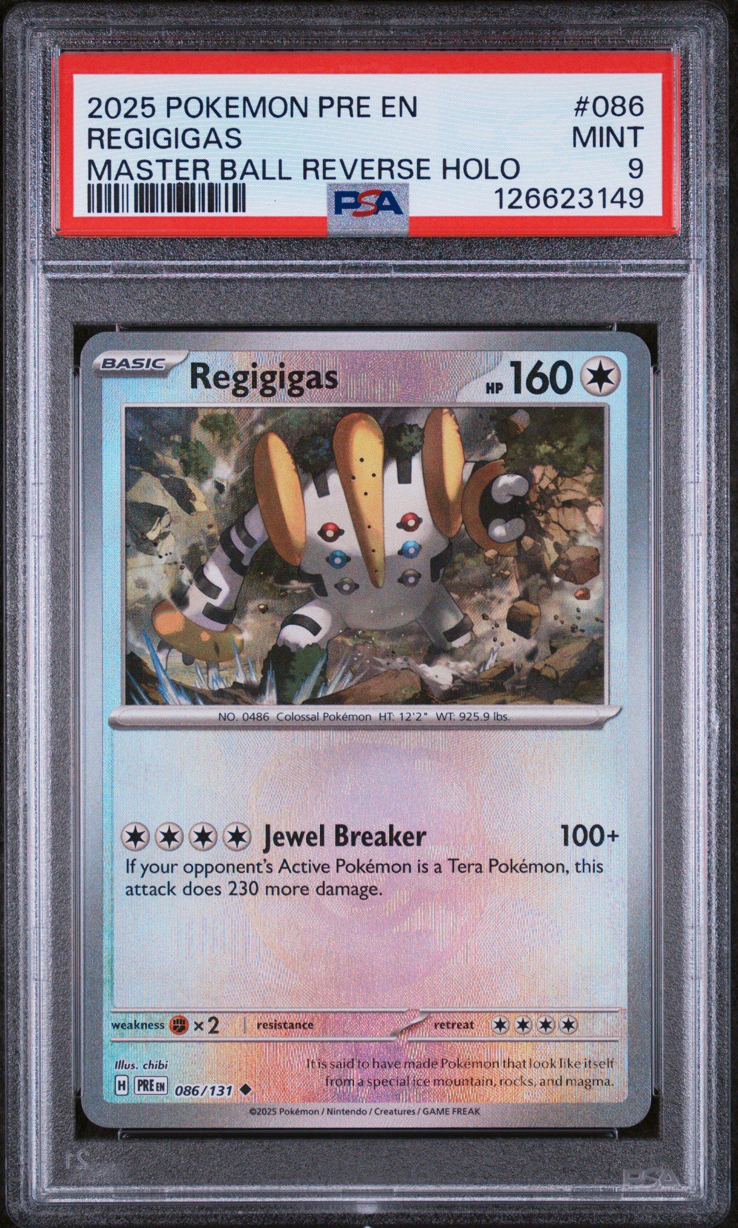 pokemon regigigas card Platinum Darkrai, Palkia, Dialga & Cresselia 4-Pocket Binder This Pokmon is now Confused 2025 Pokemon Pre En-prismatic Evolutions