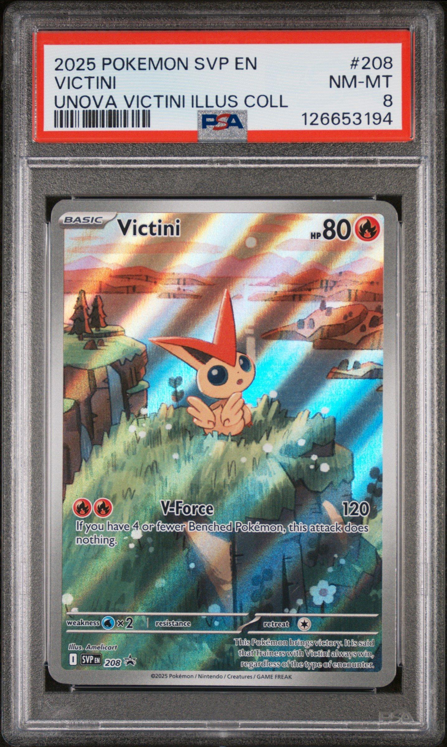 mega victini pokemon card 2023 Pokemon SV-P IN SV3s Championship Champion #078 Victini Ex PSA 10 GEM  MINT