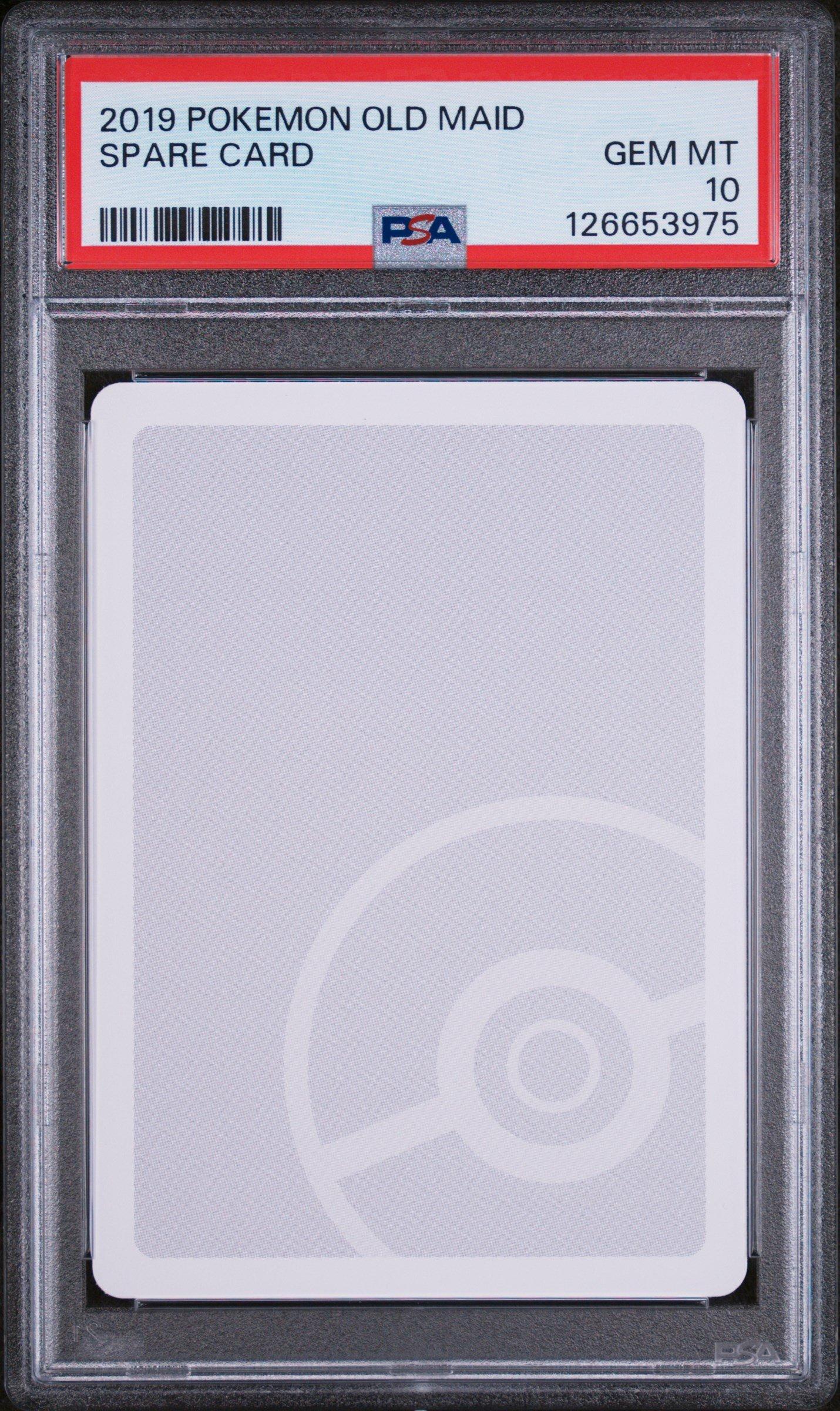 2019 Pokemon Old Maid Spare Card PSA 10 Graded Card | GameStop