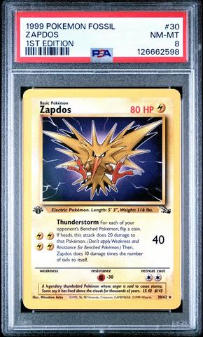 1999 Pokemon Jungle 55 Mankey 1st Edition PSA 8 | GameStop