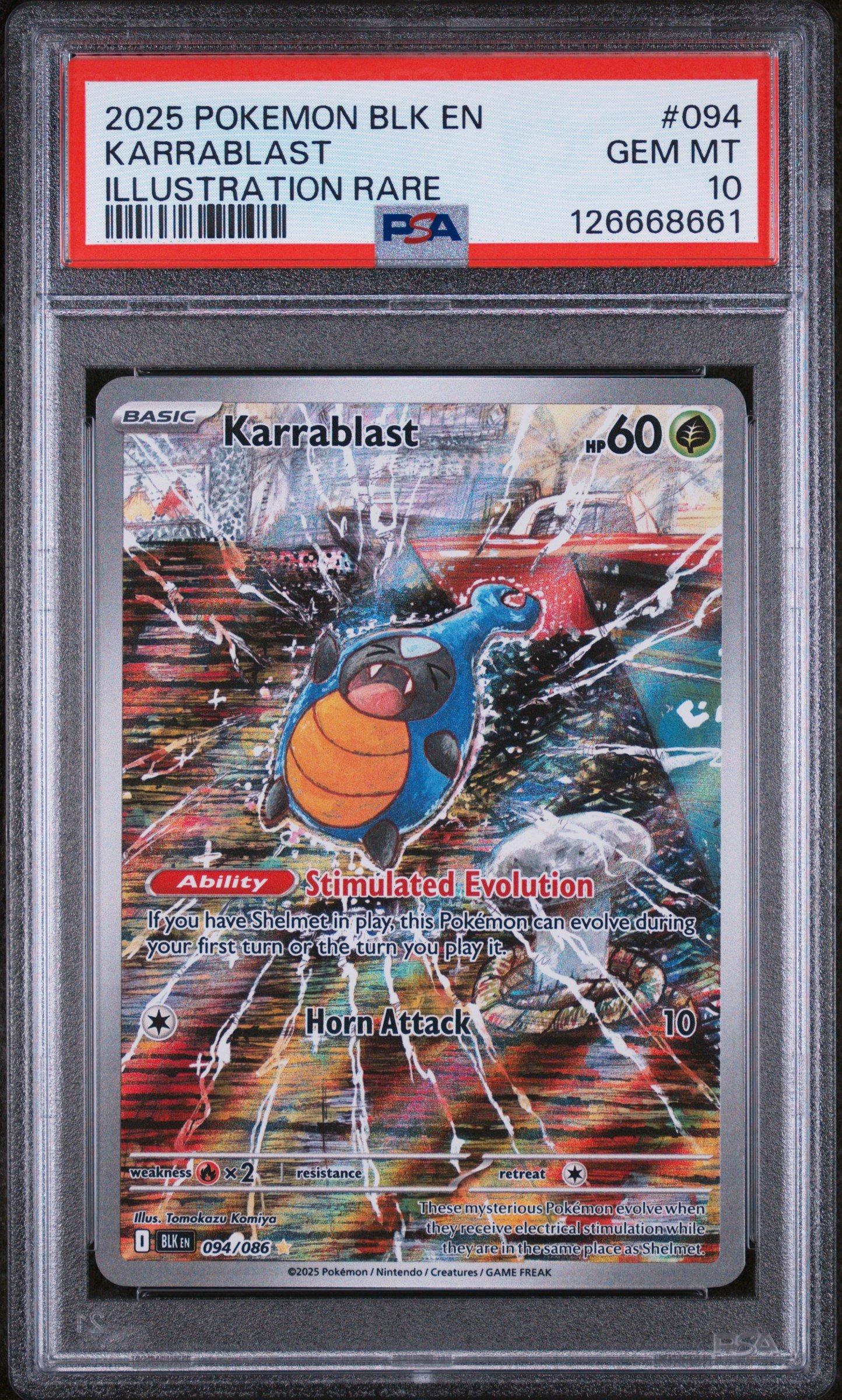 ポケモンカード Karrablast ART rare PSA10 Karrablast | Dex - for TCG Collectors