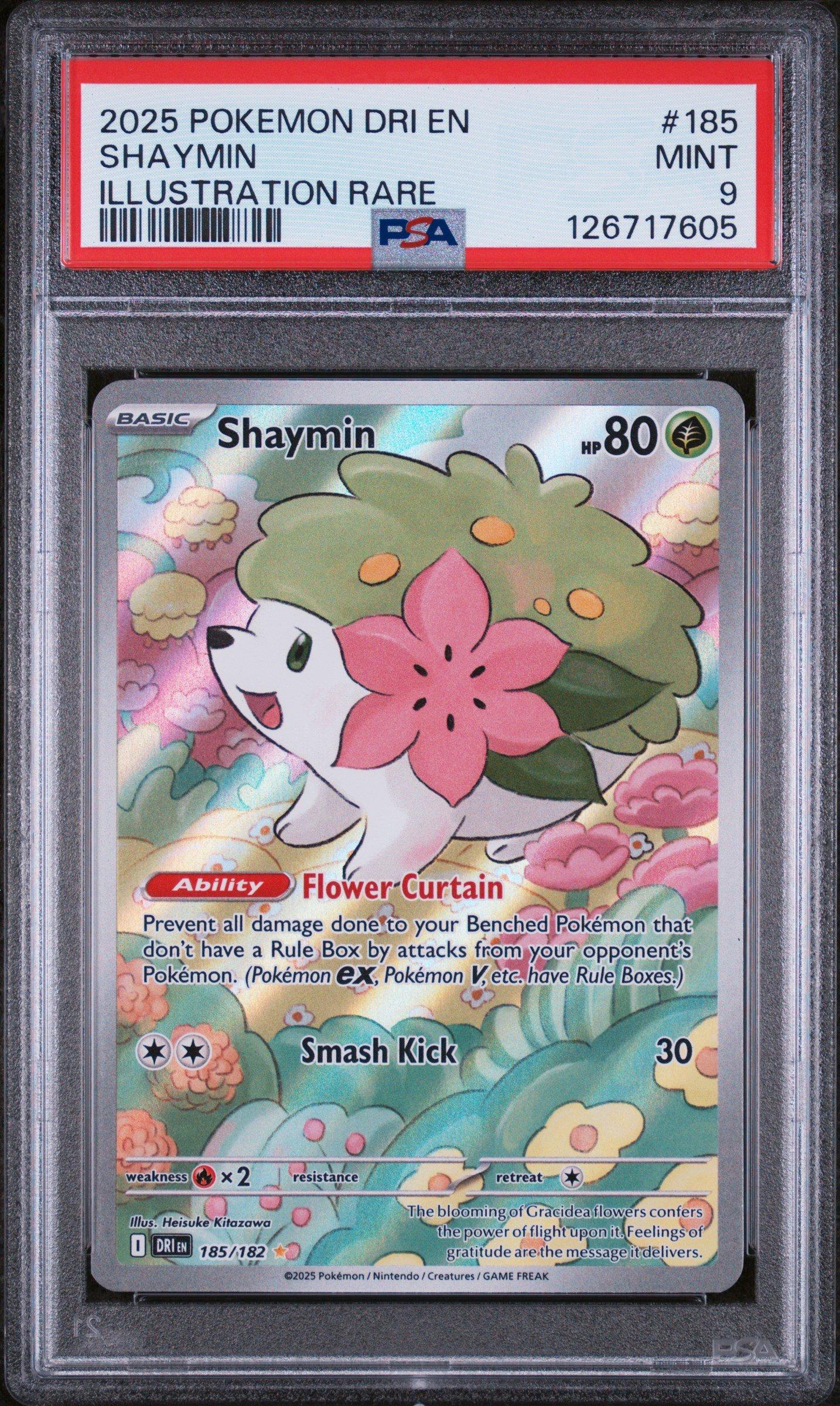 shaymin pokemon cards EX (XY148) [XY: Black Star Promos] Level Up Shaymin Pokemon Card - Platinum 14/127