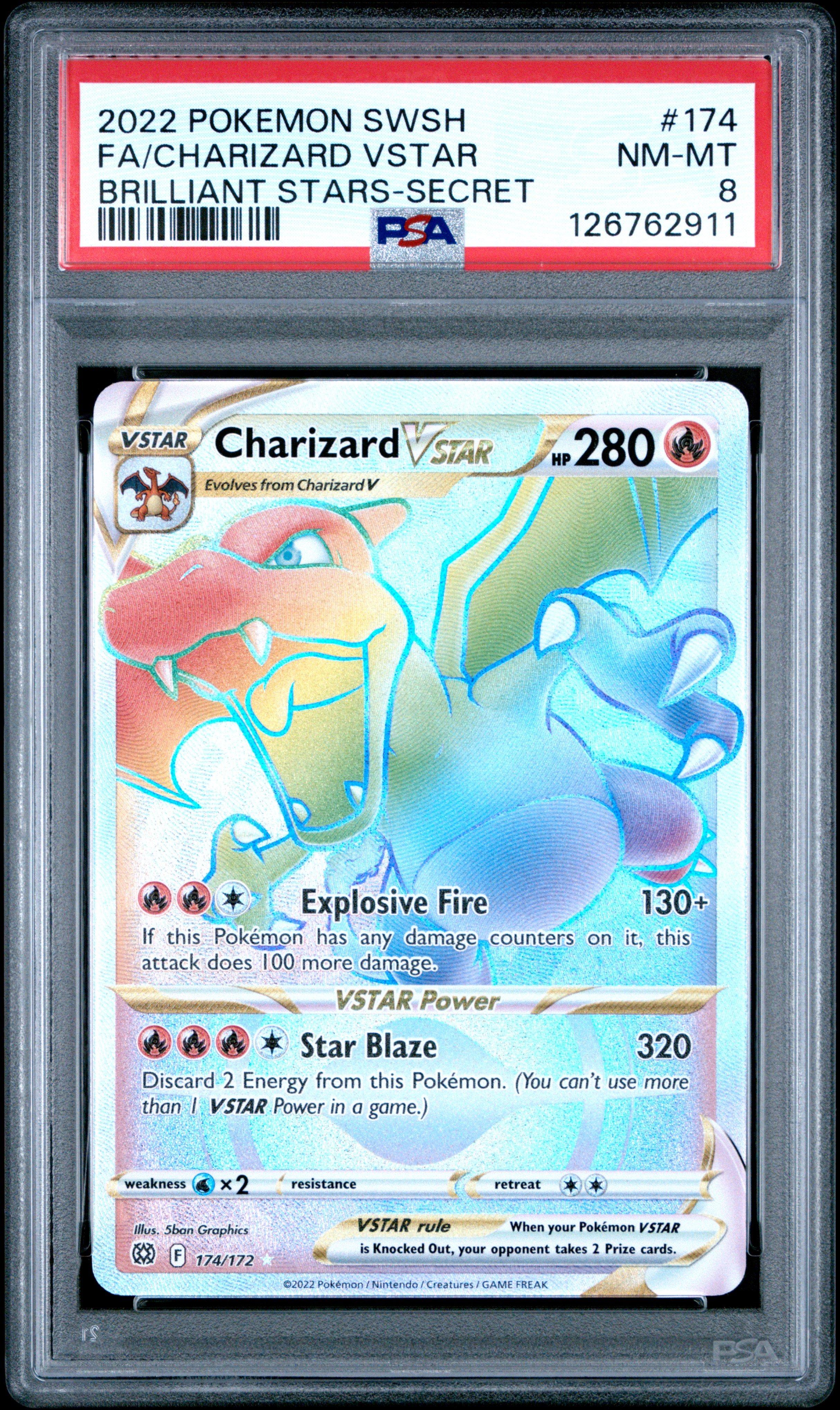 charizard pokemon card brilliant stars VSTAR 018/172 Select which card you would like to receive from The Pokemon Brilliant Stars Set Charizard VSTAR Full Art 2022