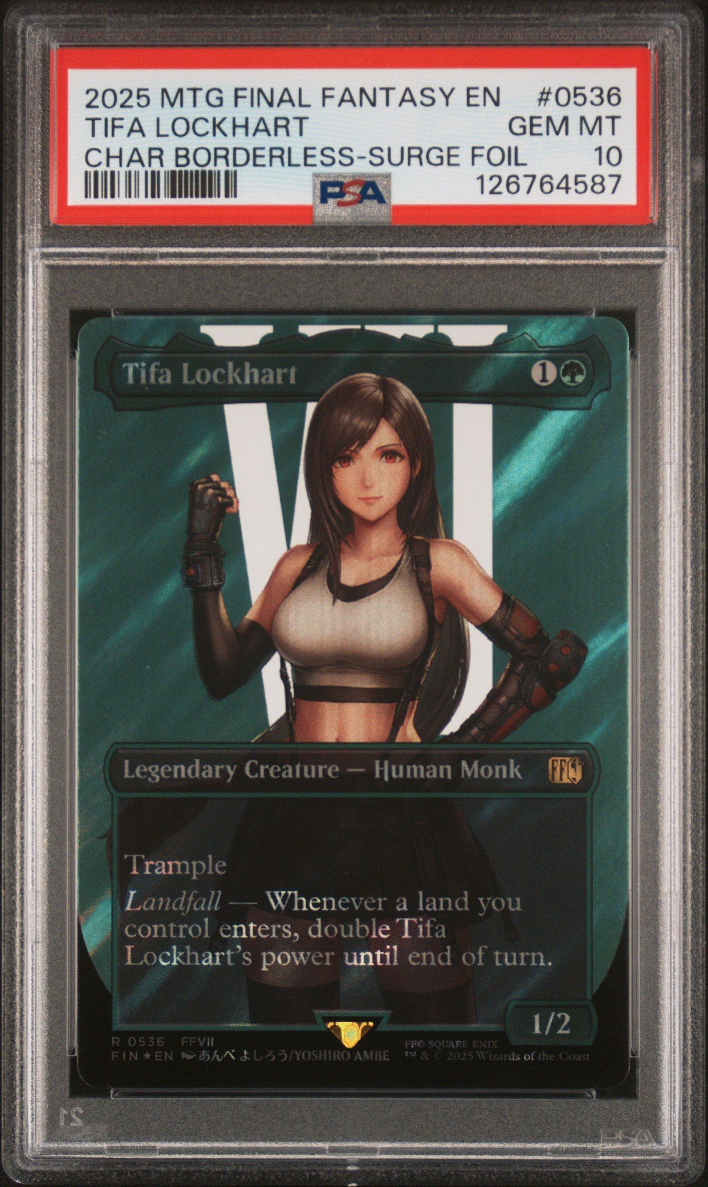 2025 Magic The Gathering Final Fantasy 0536 Tifa Lockhart