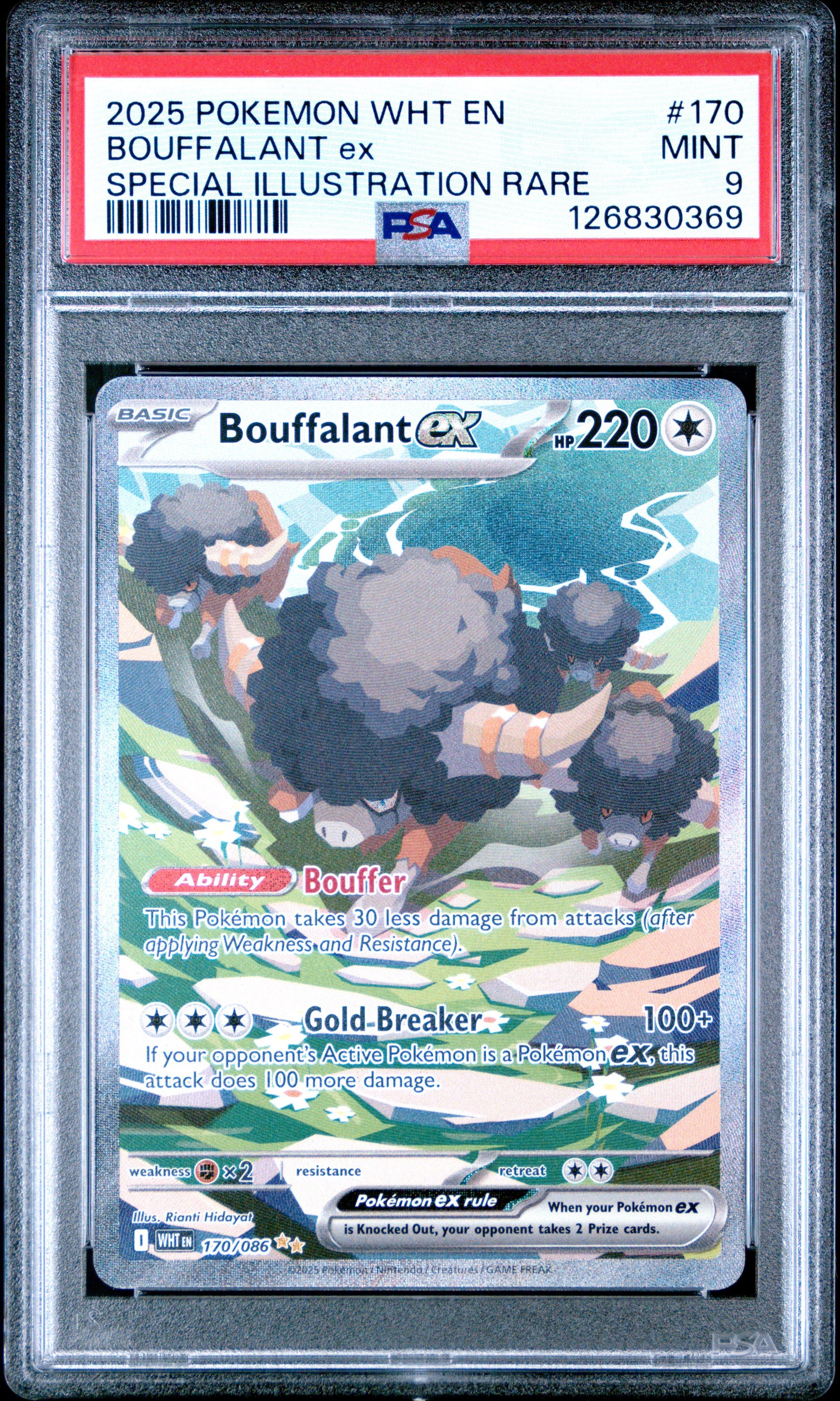 bouffalant pokemon card PSA 10] GENESECT ex - Japanese Uncommon Card Type 2025 Pokemon Wht En-white Flare