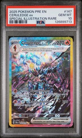 2025 Pokemon Japanese Sv11w-white Flare 147 Klang Art Rare PSA 10