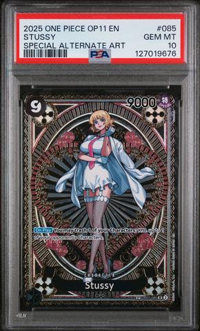 PSA10 2025 ONE PIECE OP11 JP ギア2 PSA 10 Gear 2 OP11-080 Luffy Parallel A Fist of Divine Speed