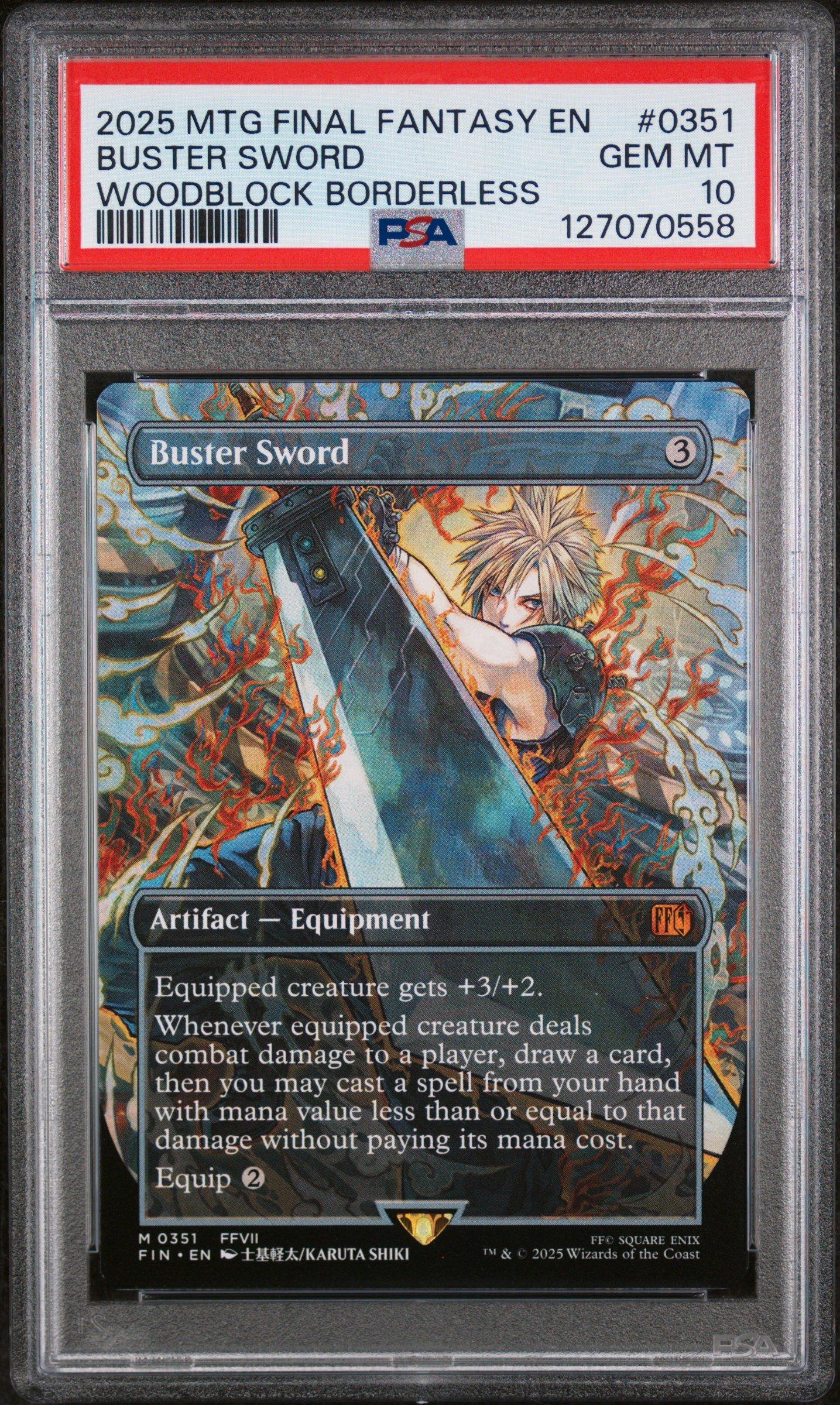 final fantasy mtg borderless Amazon.com: Magic: The Gathering - Final Fantasy VIII Scene Box - Children  of Fate main image 1