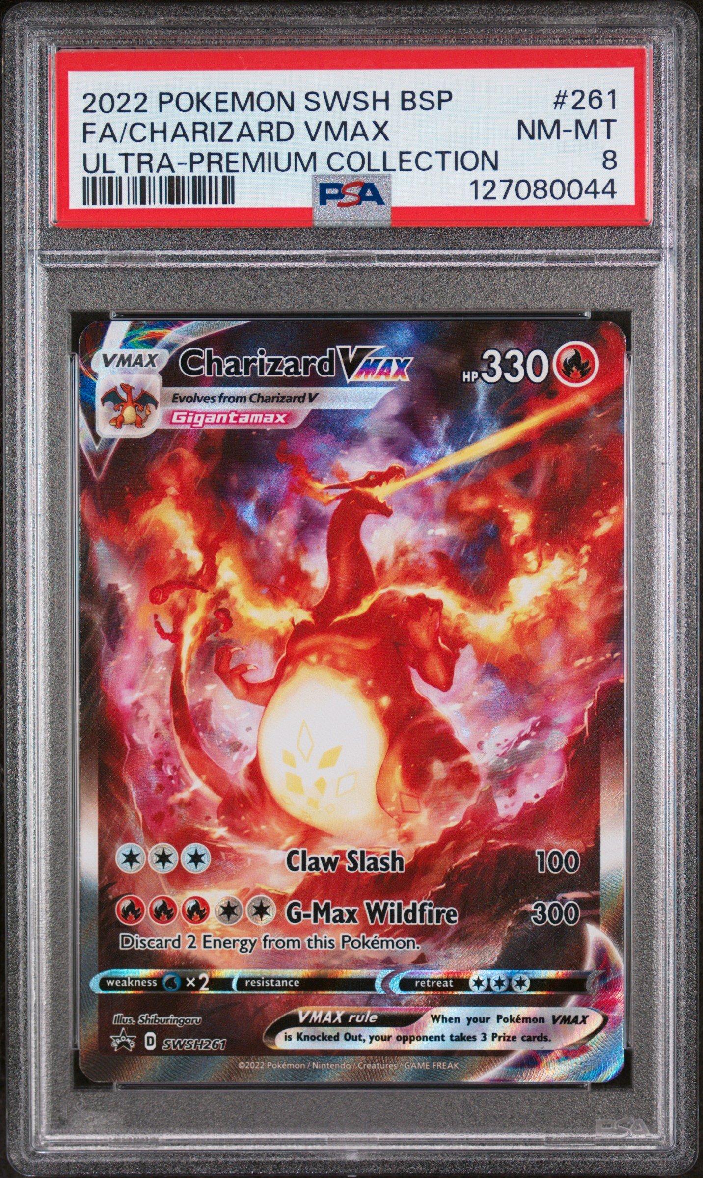 2022 Pokemon Swsh Black Star Promo 261 Full Art/charizard Vmax