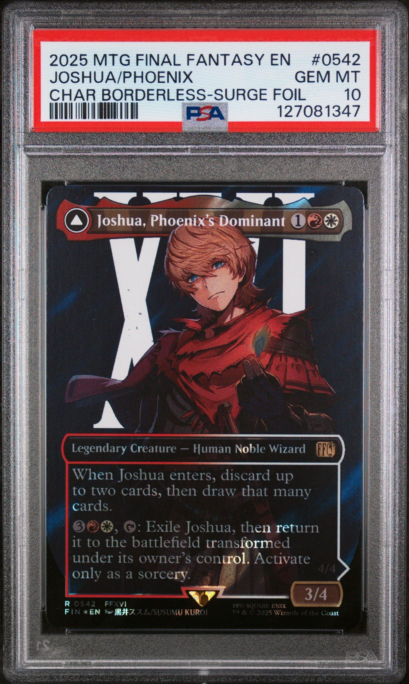 2025 Magic The Gathering Final Fantasy 0542 Joshua, Phoenix's