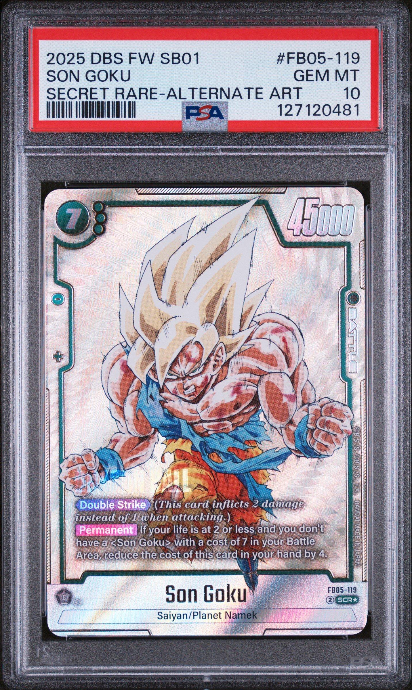 2025 Dragon Ball Super Card Game Fusion World Manga Booster 01