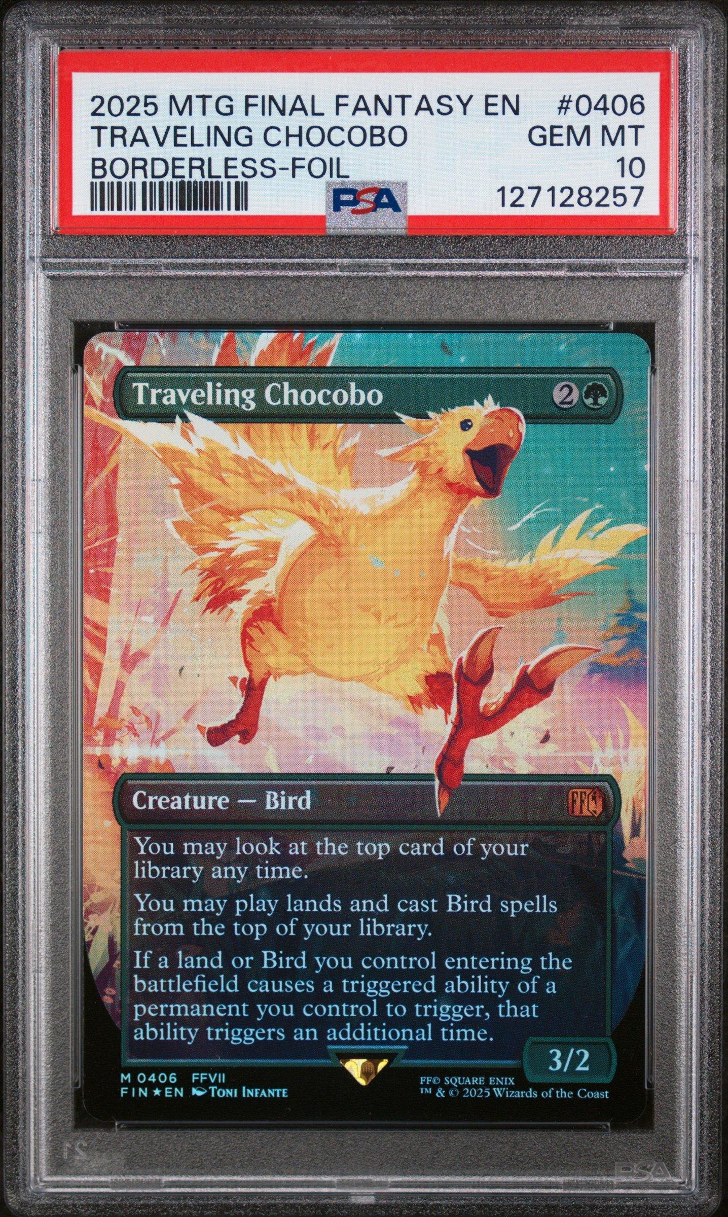 2025 Magic The Gathering Final Fantasy 0406 Traveling Chocobo