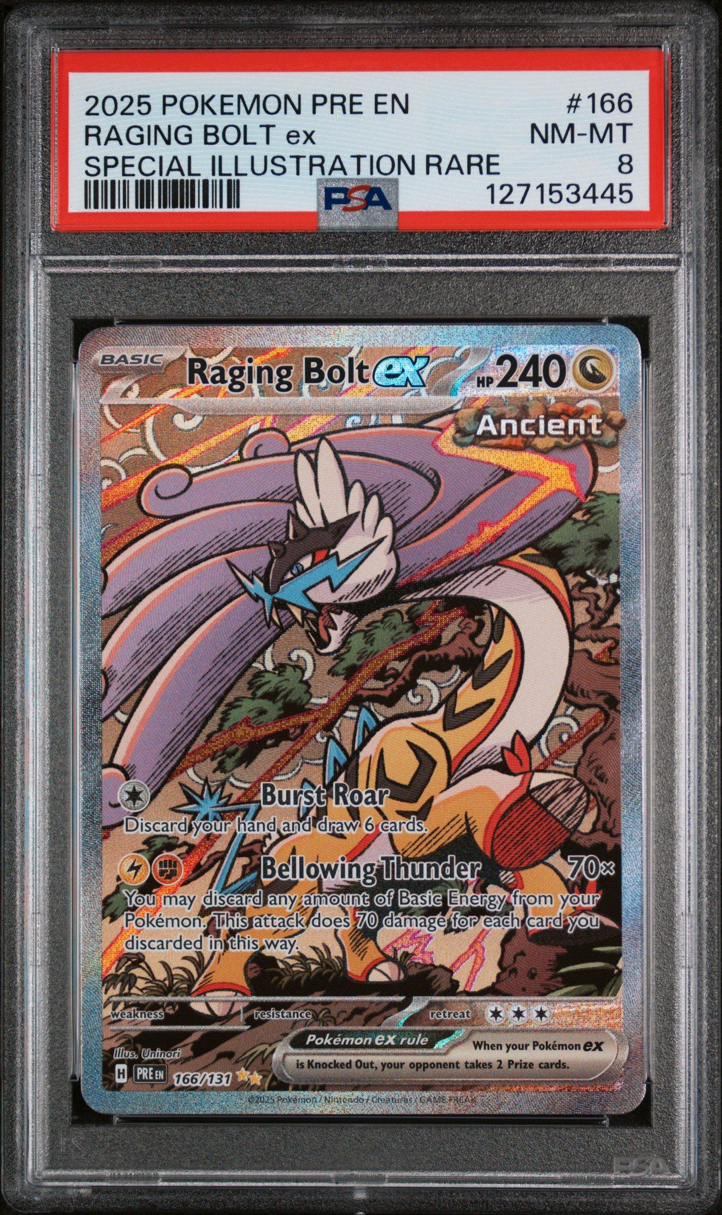 raging bolt ex pokemon card ~ Pokmon ~ Scarlet Dragon Types Pokemon  Raging Bolt ex