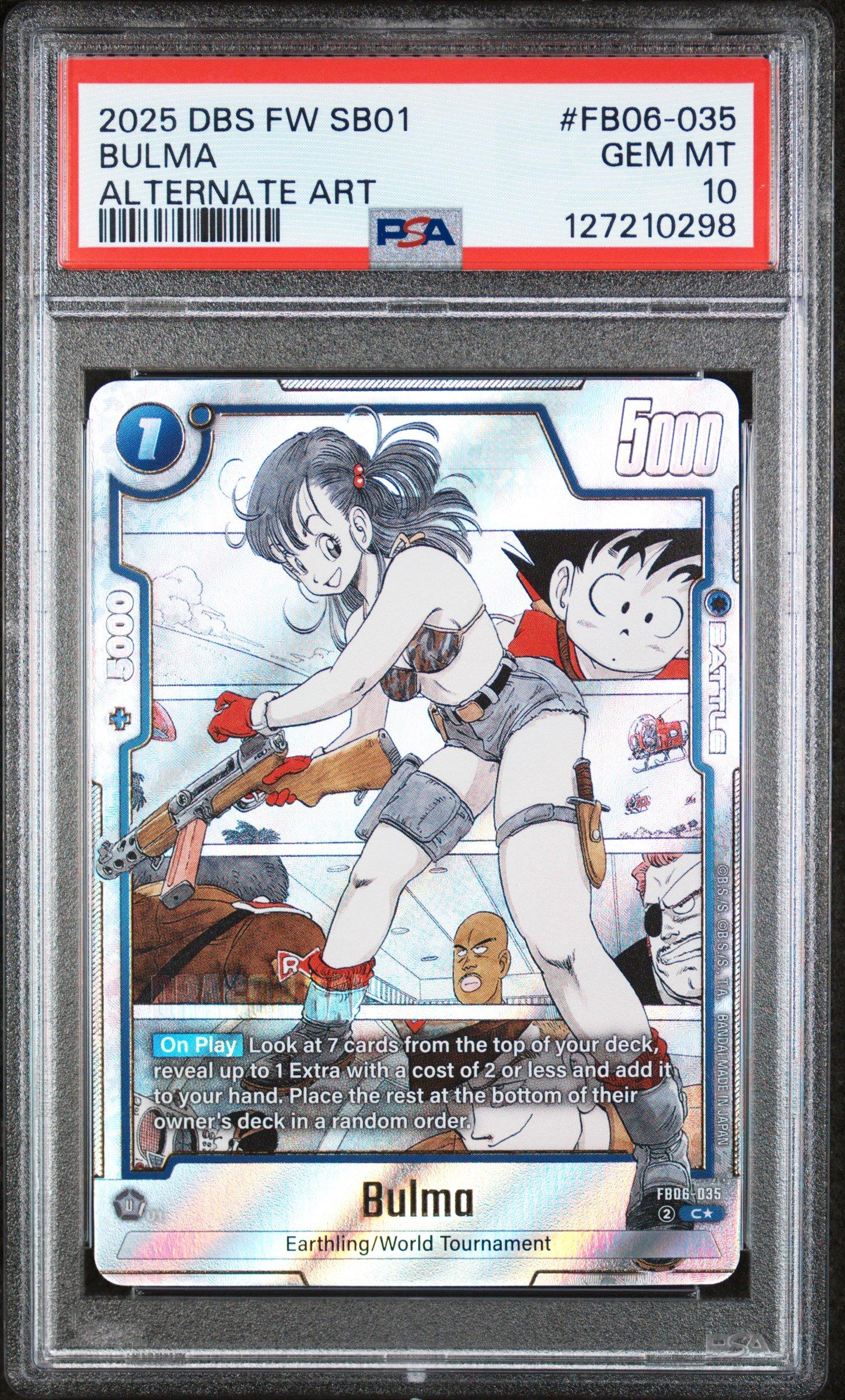 2025 Dragon Ball Super Card Game Fusion World Manga Booster 01
