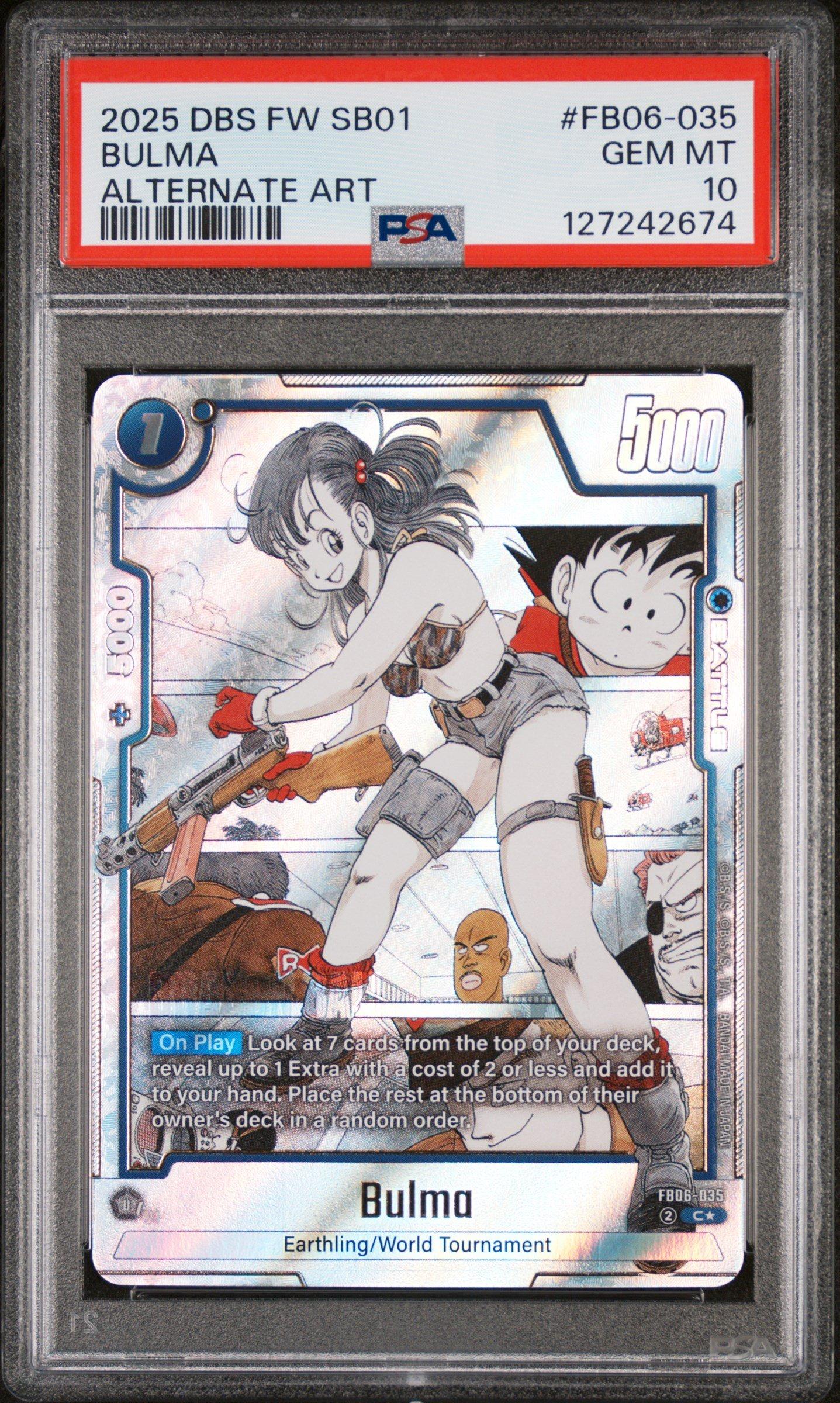 2025 Dragon Ball Super Card Game Fusion World Manga Booster 01