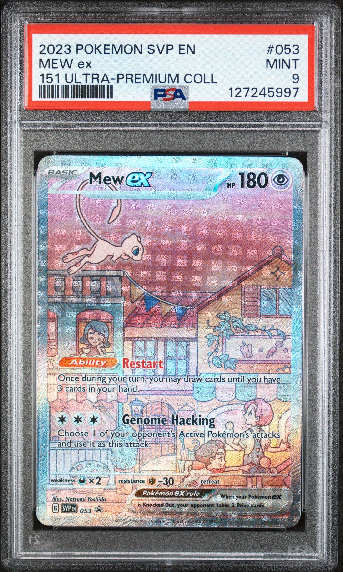 2023 Pokemon Svp En-sv Black Star Promo 053 Mew Ex 151 Ultra