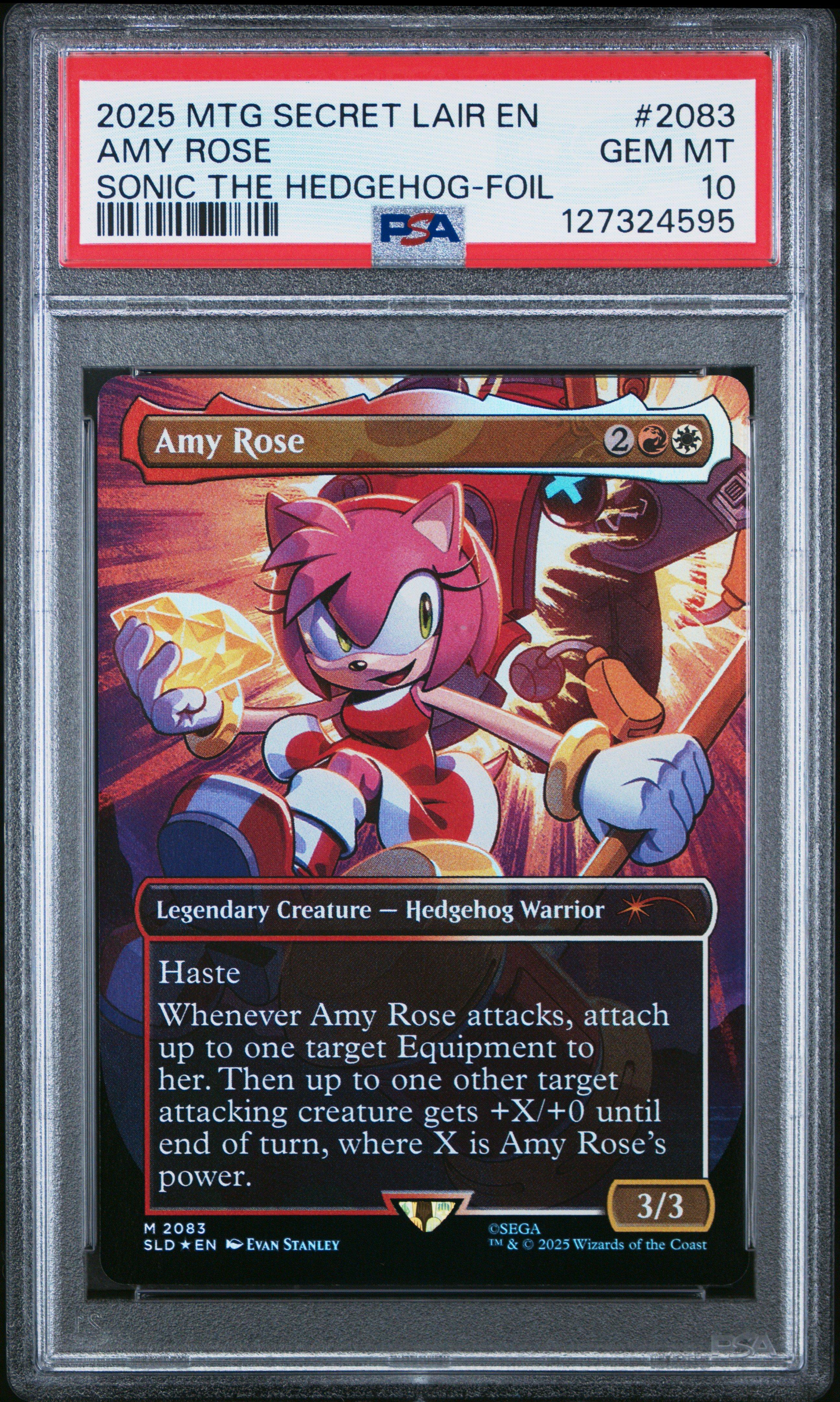 mtg secret lair sonic cards MTG: Secret Lair X Sonic- Friends and Foes, Nonfoil main image 1