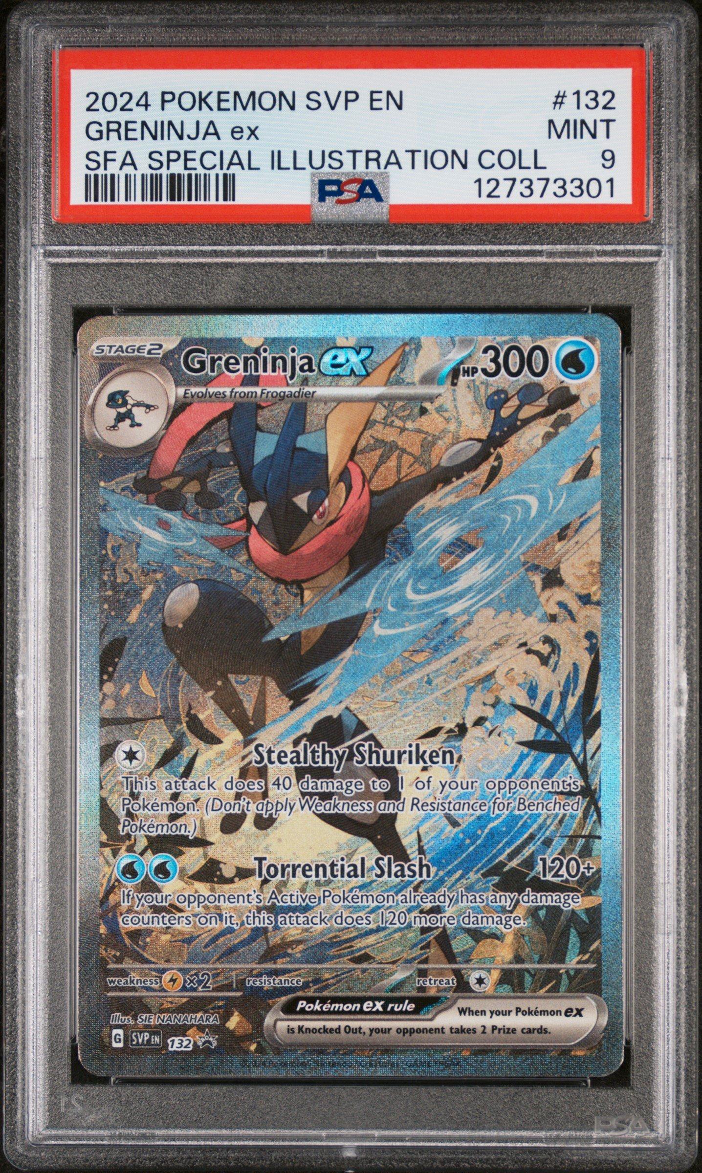 ポケモンカード Greninja ex SVP EN 132 2024 Pokemon Svp En-sv Black Star Promo 132 Greninja Ex Shrouded