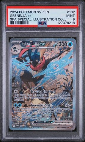 2024 Pokemon Svp En-sv Black Star Promo 132 Greninja Ex Shrouded