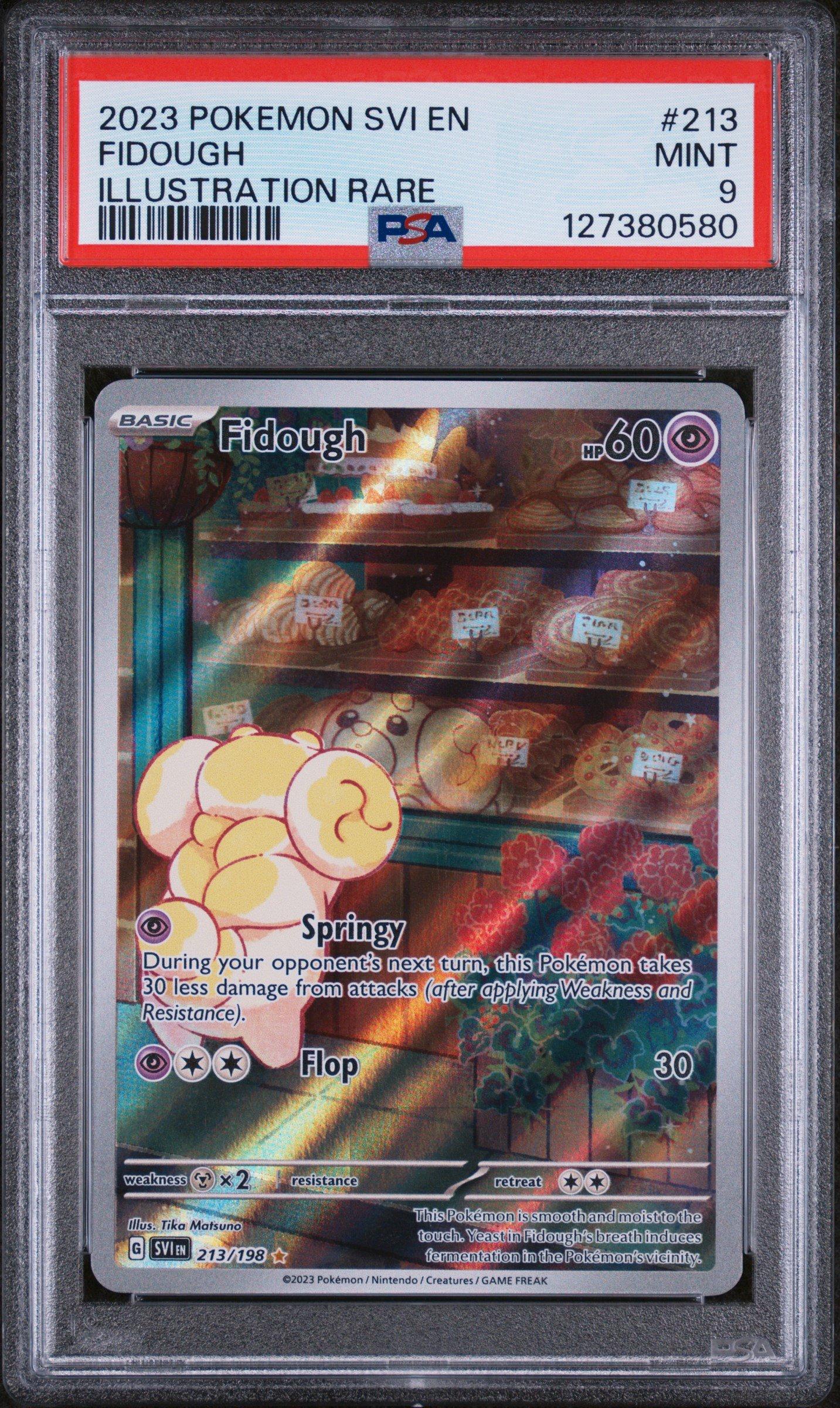 fidough full art pokemon card - 213/198 - Scarlet & Violet - Illustrator Rare this Pokemon receives 30 less damage from attacks Fidough Cards | Dex -