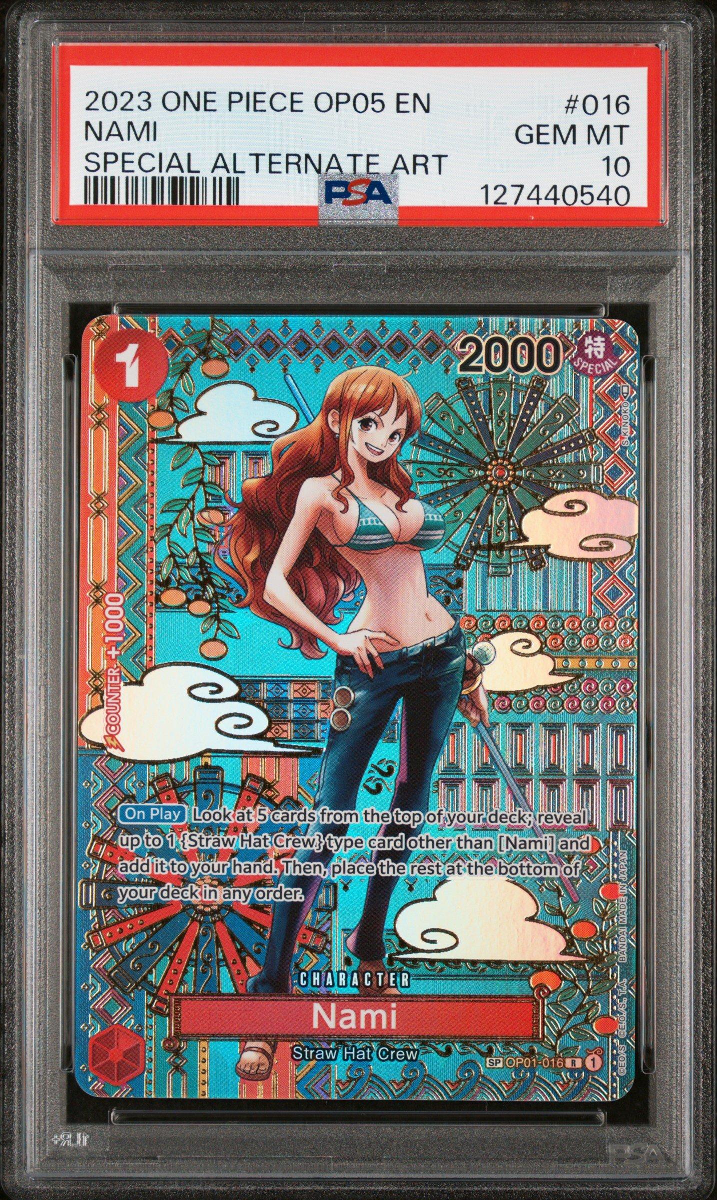 2023 One Piece Op05-awakening Of The New Era 016 Nami Special