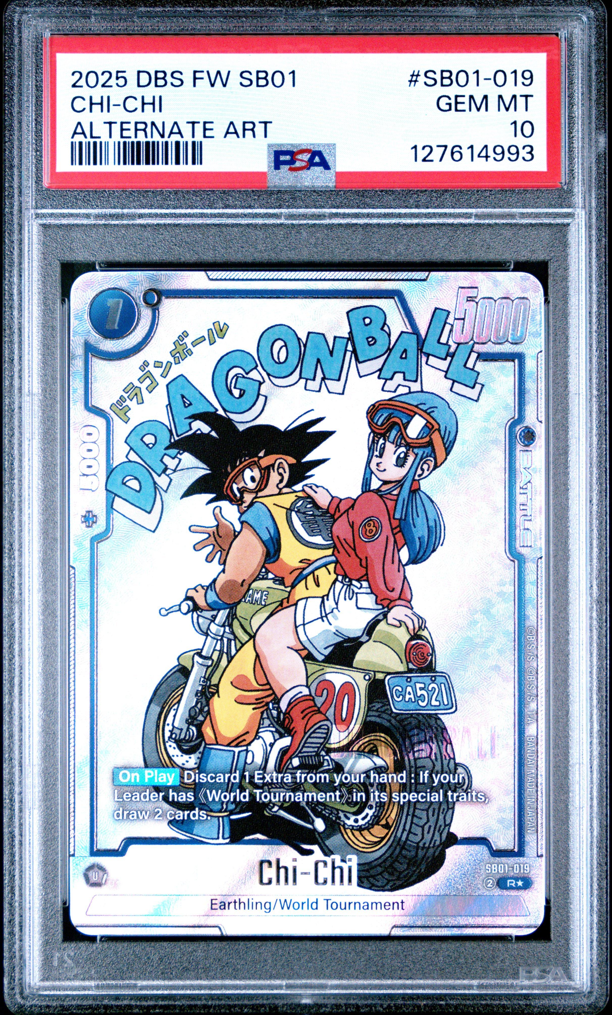 2025 Dragon Ball Super Card Game Fusion World Manga Booster 01